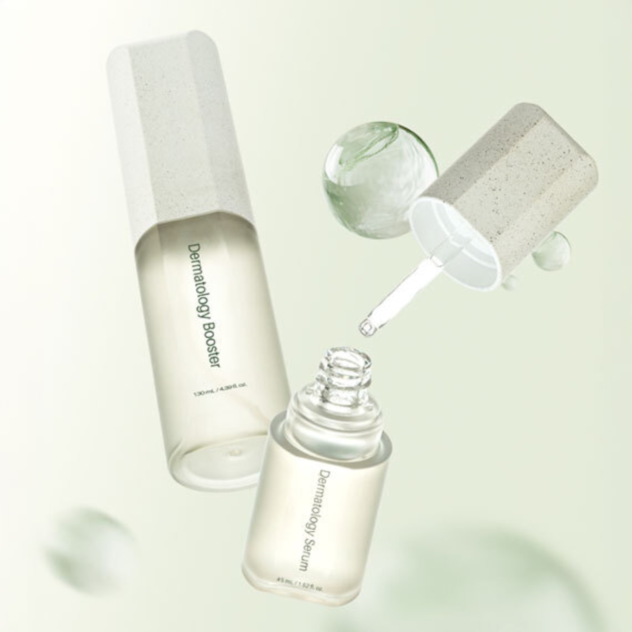 商品イメージ（水光肌・植物）